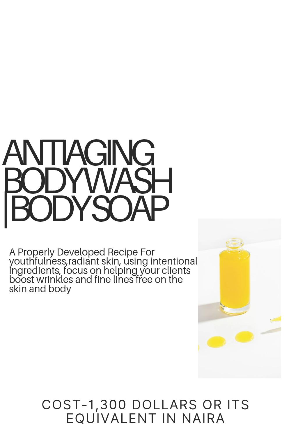 Antiaging Body Oil
