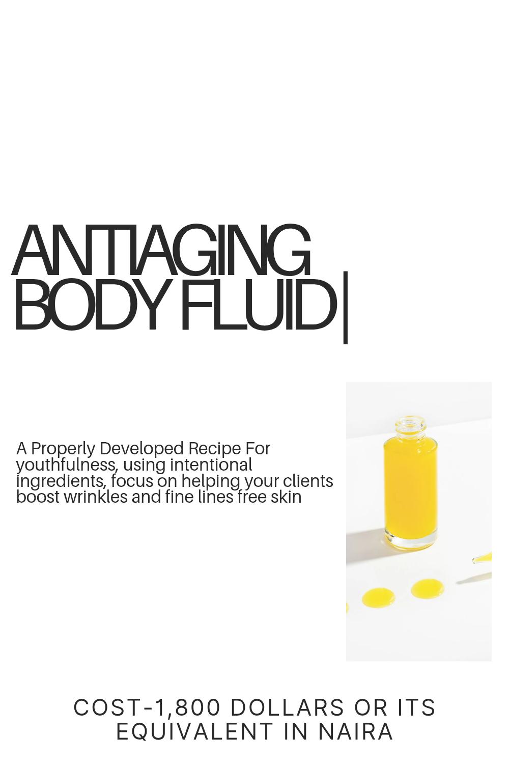 Antiaging Body Fluid