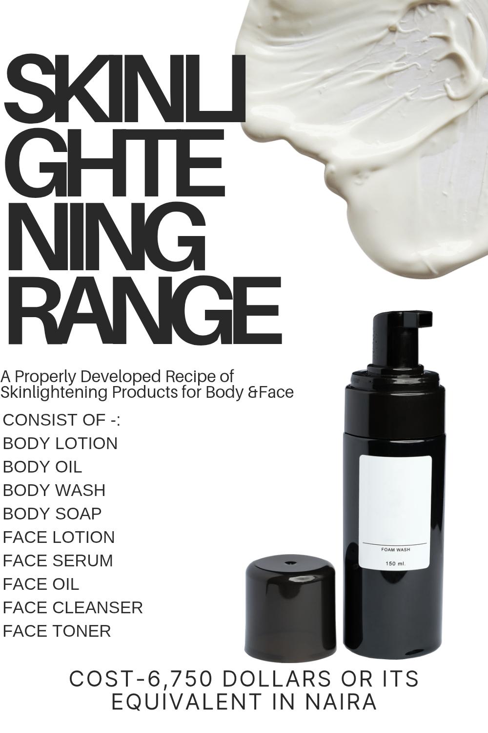 Skin Lightening Range