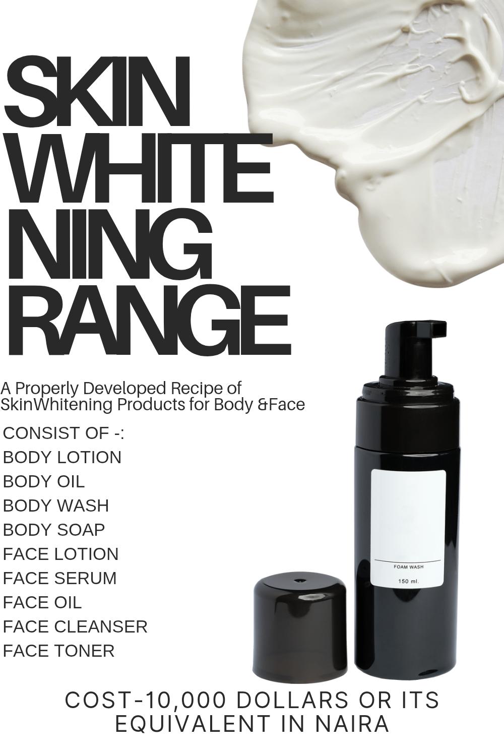 Skin Whitening Range