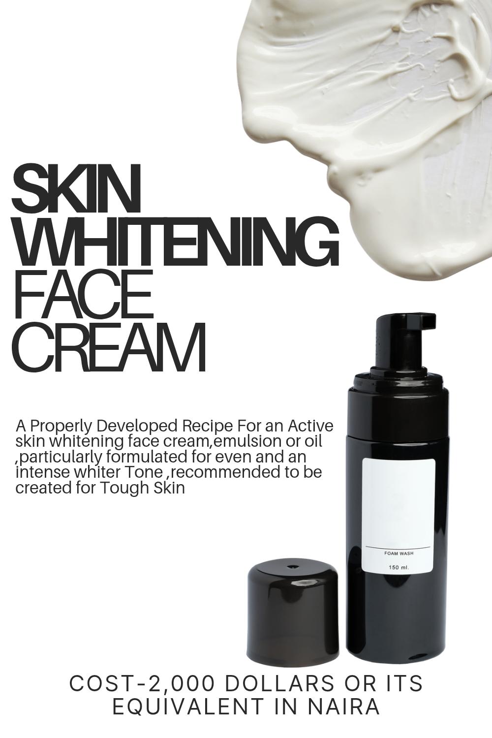 Skin Whitening Face Cream